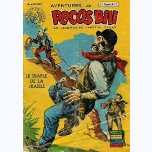 Pecos Bill (1ère Série) : n° 7 de 1955, Le diable de la prairie