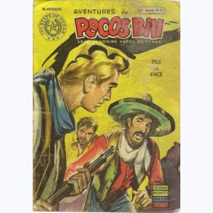 Pecos Bill (1ère Série) : n° 21 de 1955, Pile ou face