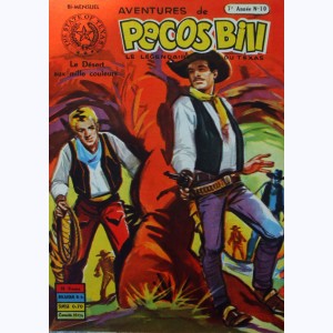 Pecos Bill (1ère Série) : n° 10 de 1956, Le désert aux mille couleurs