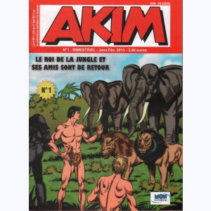 Akim (3ème Série) : n° 1, Le secret d'Agapax, Les prisonniers de l'île