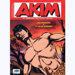 Akim (3ème Série) : n° 3, L'île inviolable & Le lac de poussière