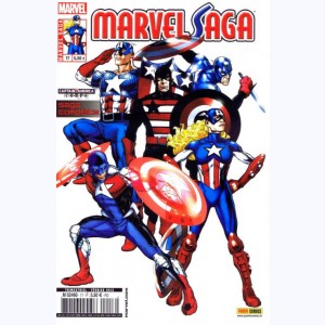Marvel Saga : n° 17, Le corps des Captain America