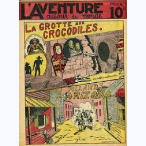L'Aventure Autour du Monde (2ème Série) : n° 8, Trois scouts - La grotte aux crocodiles