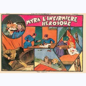 Collection L'Audacieux : n° 2, Myra - L'infirmière héroïque