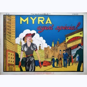Collection L'Audacieux : n° 36, Myra - Agent spécial
