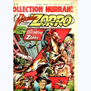 Collection Hurrah : n° 25, La revanche de Zorro - Le triomphe de Zorro