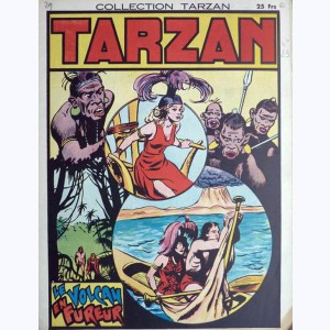 Collection Tarzan : n° 29, Le volcan en fureur