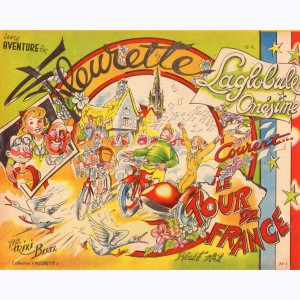 Collection Fleurette : n° 1, La Globule et Onésime courent le Tour de France