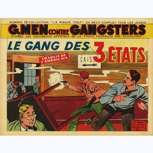 Collection Le Risque-Tout : n° 10, G-Men - Le gang des 3 états