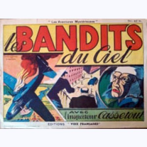 Les Aventures Mystérieuses : n° 10, Inspecteur Cassetout - Les bandits du ciel