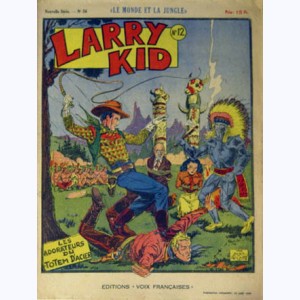 Le Monde et la Jungle : n° 56, Larry Kid - Les adorateurs du totem d'acier