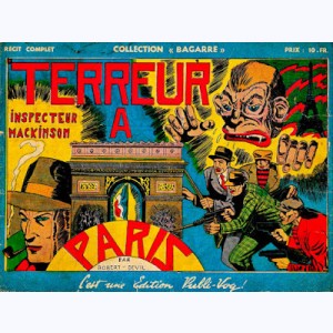 Collection Bagarre : n° 5, Inspecteur Mackinson - Terreur à Paris