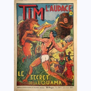 Collection Tim l'Audace : n° 4, Le secret de la Louama