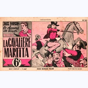 Collection Mon Roman Filmé : n° 30, Jack Forgas - La cavalière Martita
