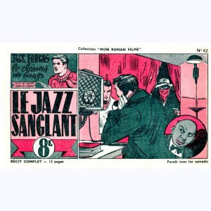Collection Mon Roman Filmé : n° 42, Jack Forgas - Le jazz sanglant