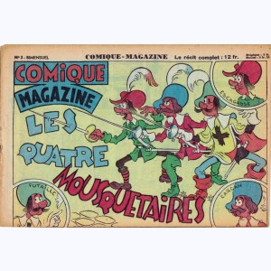 Comique Magazine : n° 3, Les quatre mousquetaires (- L'auberge)