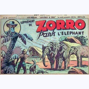 Jeudi Magazine - Supplément de Zorro : n° 61, Pank l'éléphant (Robin)