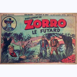 Jeudi Magazine - Supplément de Zorro : n° 62, Le fuyard (Sergent O'Brien)