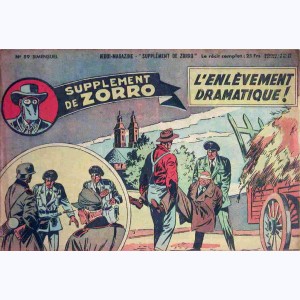 Jeudi Magazine - Supplément de Zorro : n° 89, L'enlèvement dramatique (O'Brien)