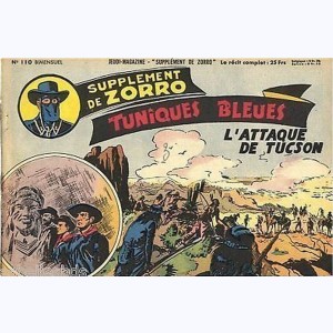 Jeudi Magazine - Supplément de Zorro : n° 110, Tuniques Bleues - L'attaque de Tucson