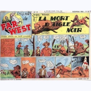 Les Contes du Far-West : n° 19, Aigle Rouge - La mort d'Aigle Noir