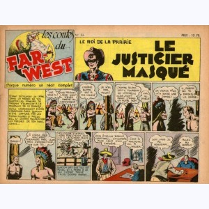 Les Contes du Far-West : n° 56, Le Roi - Le justicier masqué