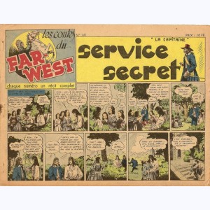 Les Contes du Far-West : n° 68, La Capitaine - Service secret