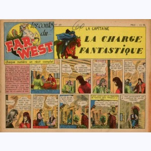 Les Contes du Far-West : n° 69, La Capitaine - La charge fantastique