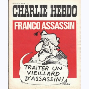 Charlie Hebdo : n° 3, Franco assassin