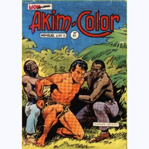 Akim Color : n° 61, L'île en flammes