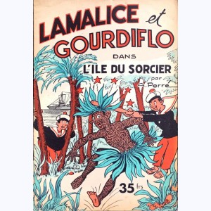 Lamalice et Gourdiflo : n° 6, Lamalice et Gourdiflo dans l'île du sorcier