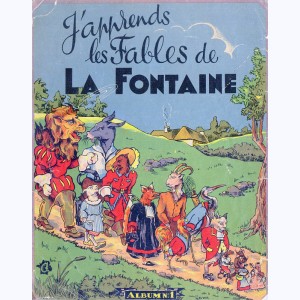 ARTIMA Série 2000 : n° 2050, J'apprends les fables de La Fontaine, Album 1