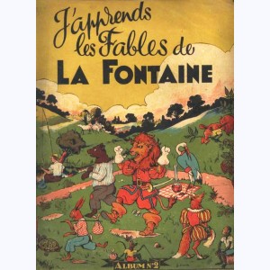 ARTIMA Série 2000 : n° 2051, J'apprends les fables de La Fontaine, Album 2