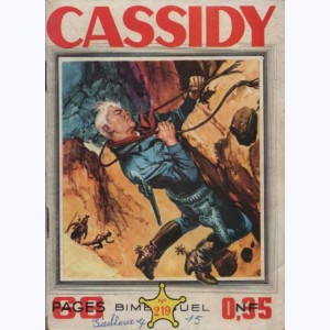 Cassidy : n° 219, Un cow boy a disparu !