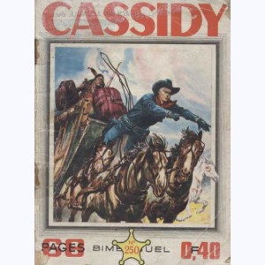 Cassidy : n° 250, Le trésor des montagnes