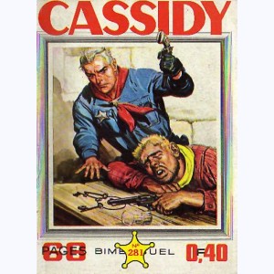 Cassidy : n° 281, Le masque blanc