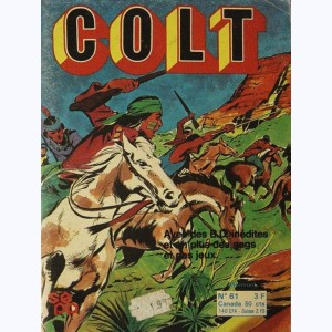 Colt : n° 61, Plume d'or : Le trésor des comanches