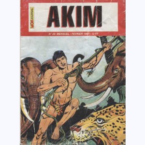 Akim (2ème Série) : n° 35, Le cimetière des éléphants