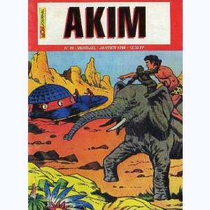 Akim (2ème Série) : n° 46, Les soucoupes volantes