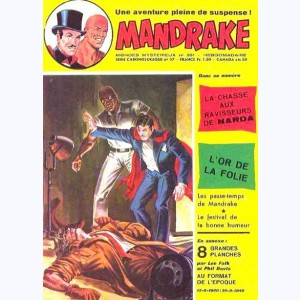 Mandrake (Série Chronologique) : n° 37, La chasse aux ravisseurs de Narda
