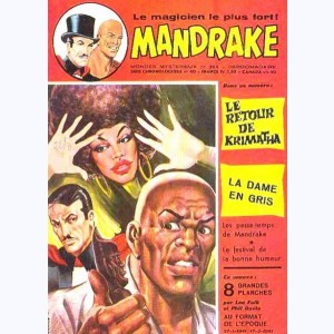 Mandrake (Série Chronologique) : n° 40, Le retour de Krimatha