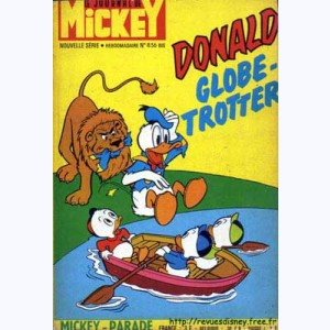 Mickey Parade : n° 10, 0856 : Donald globe-trotter