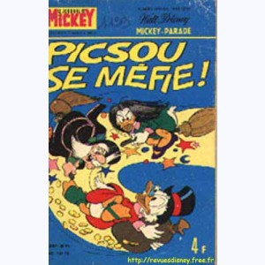 Mickey Parade : n° 39, 1199 : Picsou se méfie !