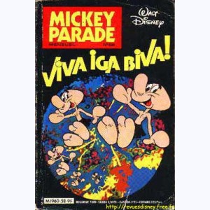 Mickey Parade (2ème Série) : n° 58, Viva Iga Biva !