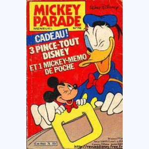 Mickey Parade (2ème Série) : n° 76, Sur un air de Stradivagus