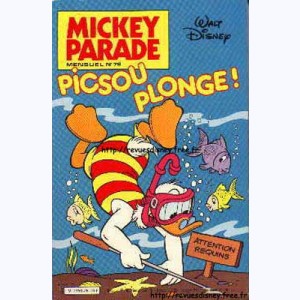 Mickey Parade (2ème Série) : n° 78, Picsou plonge !