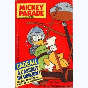 Mickey Parade (2ème Série) : n° 90, Donald : Des icebergs dans le ciel !