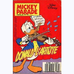 Mickey Parade (2ème Série) : n° 95, Donald l'artiste D. et le puits des désirs