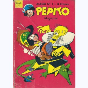 Pépito (3ème Série Album) : n° 1, Recueil 1 (1,2,3,4)
