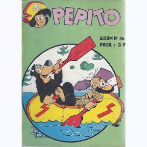 Pépito (4ème Série Album) : n° 46, Recueil 46 (11, 12, 13, 14)